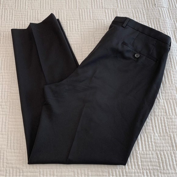 Hugo Boss Classic Black Men's Dress Pants Size 36R - Picture 1 of 8